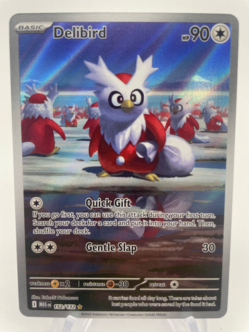 Delibird MEGen 152/132 Illustration Rare
