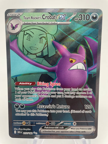 Team Rocket's Crowbat DRIen 217/182 Double Rare