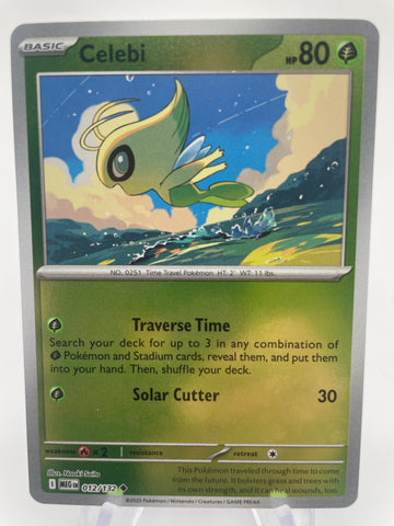 Celebi MEGen 012/132 Reverse Holo RH