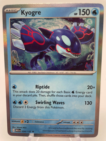 Kyogre MEGen 034/132 Holo