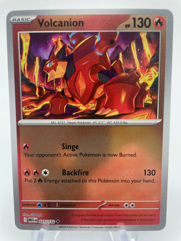 Volcanion MEGen 025/132 Reverse Holo