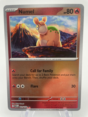 Numel MEGen 021/132 Reverse Holo