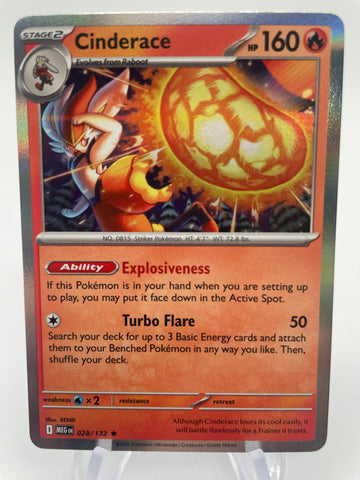 Cinderace MEGen 028/132 Holo