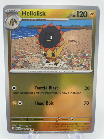 Heliolisk MEGen 053/132 Reverse Holo