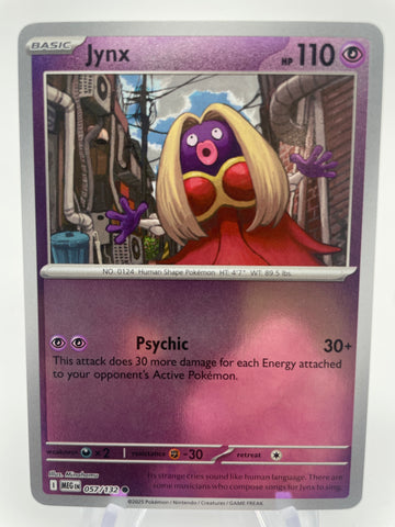 Jynx MEGen 057/132 Reverse Holo