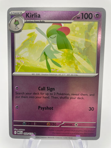 Kirlia MEGen 059/132 Reverse Holo