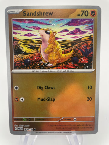 Sandshrew MEGen 068/132 Reverse Holo