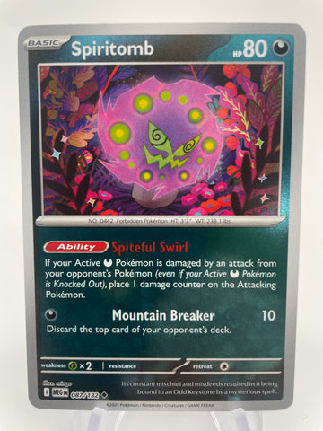 Spiritomb MEGen 087/132 Reverse Holo
