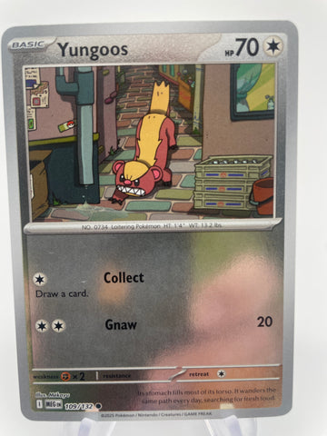 Yungoos MEGen 109/132 Reverse Holo