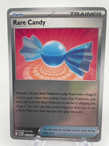 Rare Candy MEGen 125/132 Reverse Holo