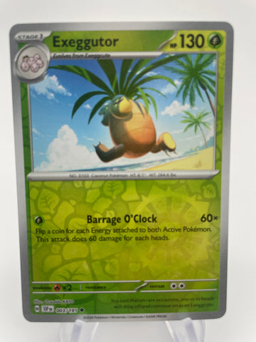 Exeggutor SSPen 003/191 Reverse Holo RH