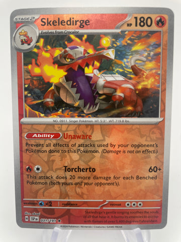 Skeledirge SSPen 031/191 Reverse Holo RH