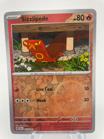 Sizzlipede SSPen 027/191 Reverse Holo RH