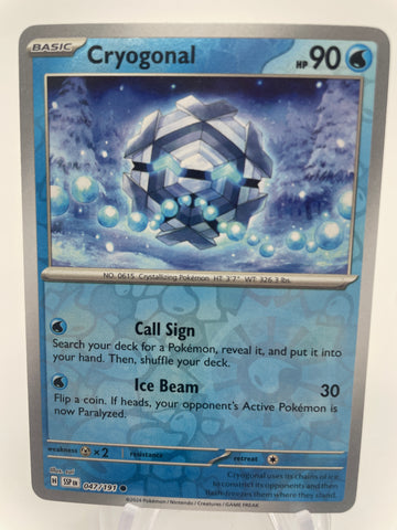 Cryogonal SSPen 047/191 Reverse Holo RH