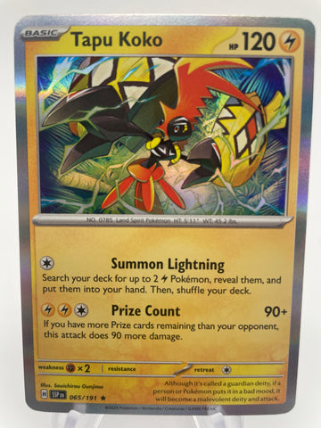 Tapu Koko SSPen 065/191 Holo