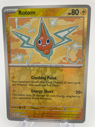 Rotom SSPen 061/191 Reverse Holo RH