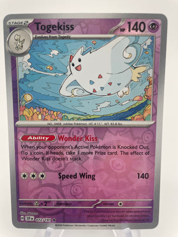 Togekiss SSPen 072/191 Reverse Holo RH