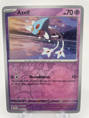 Azelf SSPen 080/191 Reverse Holo RH