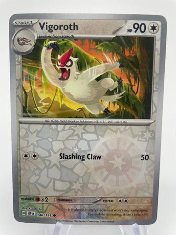 Vigoroth SSPen 146/191 Reverse Holo RH