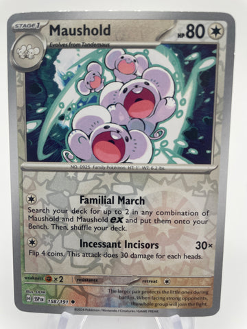 Maushold SSPen 158/191 Reverse Holo RH