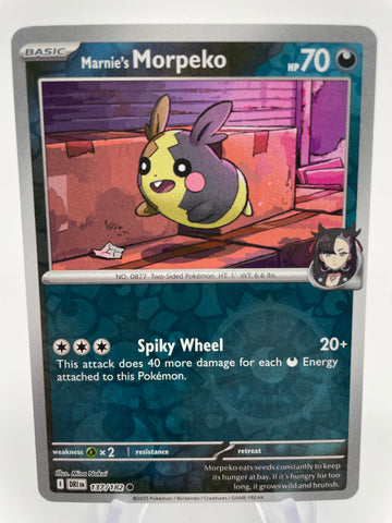 Marnie's Morpeko DRIen 137/182 Reverse Holo RH