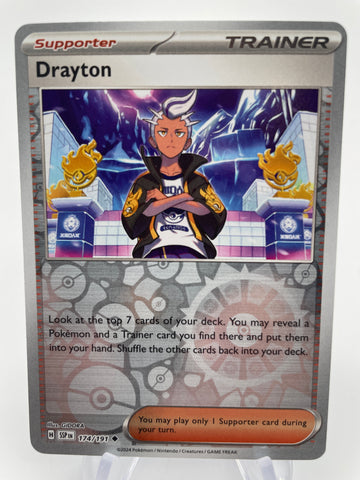 Drayton SSPen 174/191 Reverse Holo RH