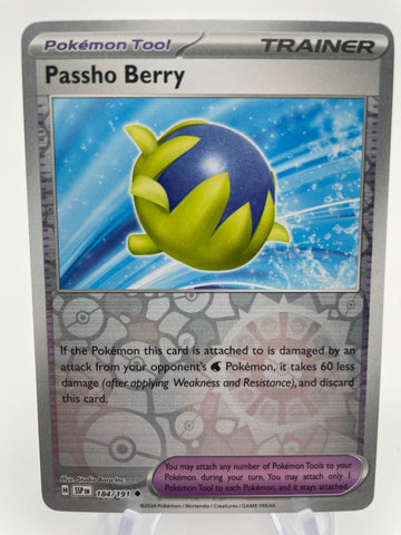 Passho Berry SSPen 184/191 Reverse Holo RH