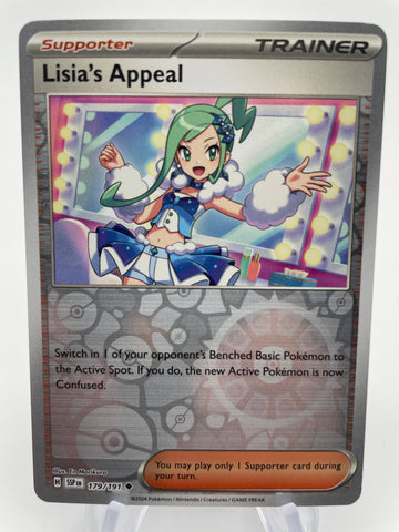 Lisia's Appeal SSPen 179/191 Reverse Holo RH