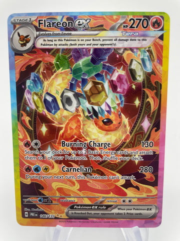 Flareon ex 146/131 PREen Special Illustration Rare