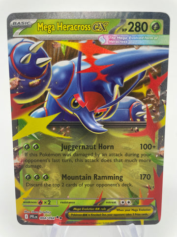 Mega Heracross ex PFLen 004/094 Double Rare