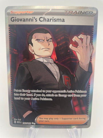 Giovanni's Charisma MEWen 197/165