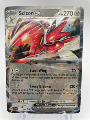 Scizor ex 111 Pokemon Card