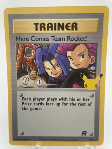 Team Rocket Pokemon Celebrations 15 