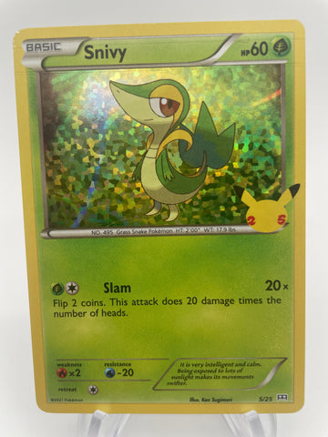 Snivy Celebrations mcdonalds promo 