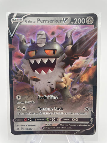 Galarian Perrserker V (129/196)