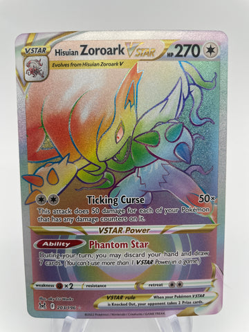 Hisuian Zoroark Vstar 203/106